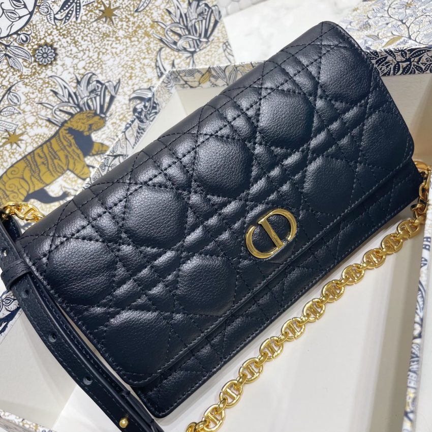 dior miss caro pouch black 4