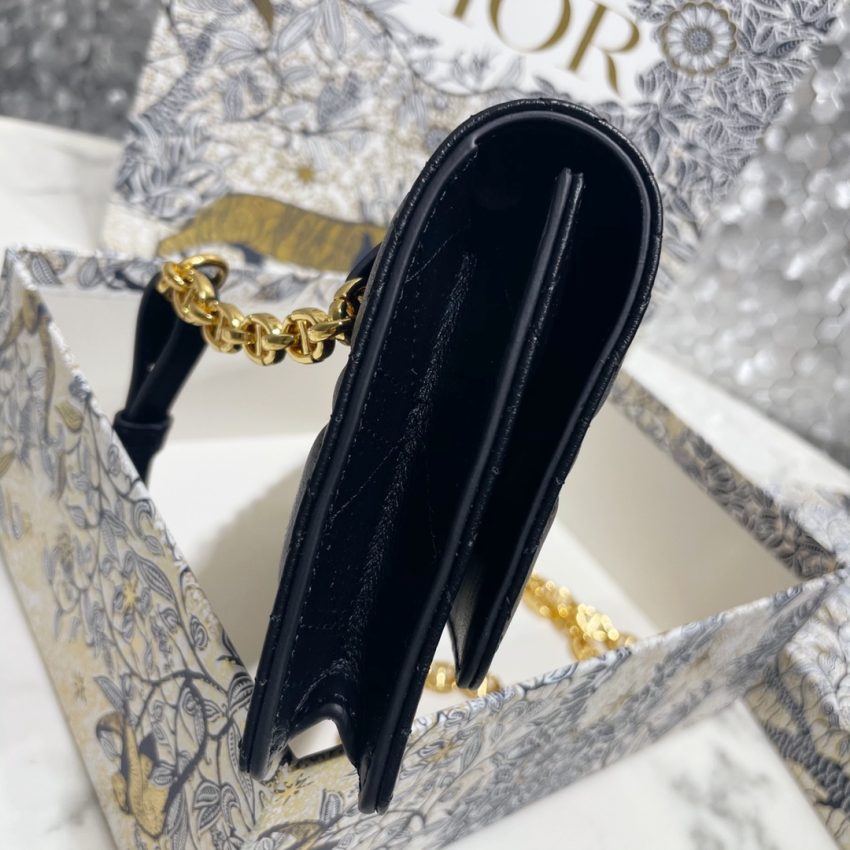 dior miss caro pouch black 8