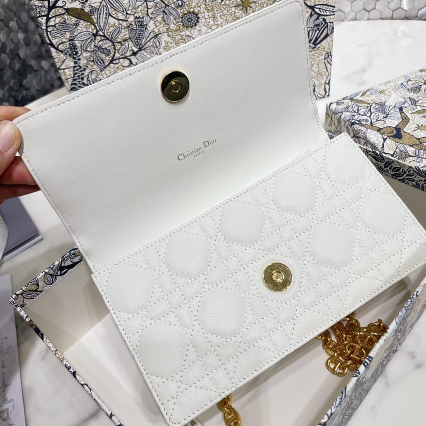 dior miss caro pouch white 8