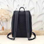 dior saddle backpack black with flap 2