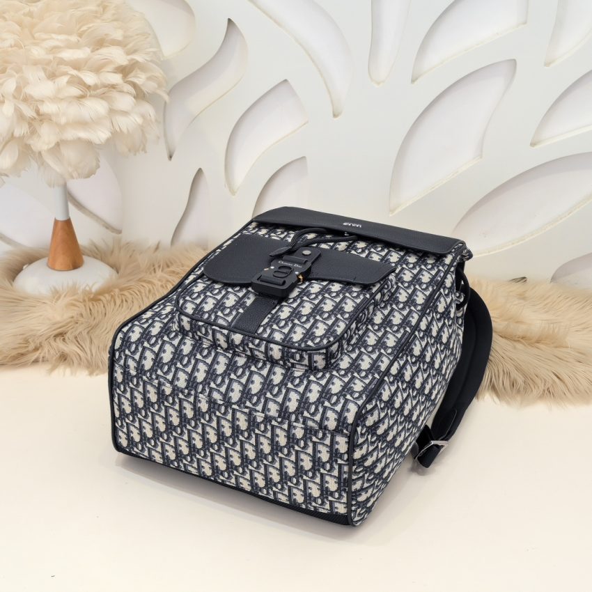 dior saddle backpack with flap classic 2