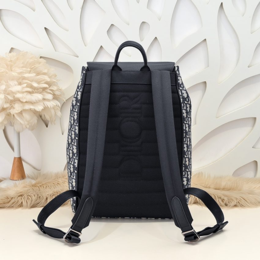 dior saddle backpack with flap classic 5