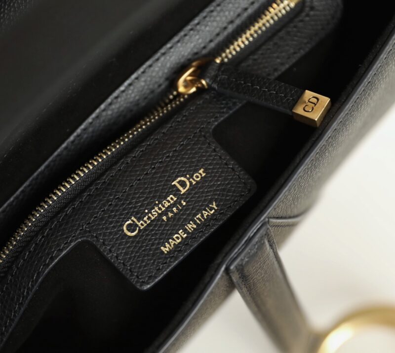 dior saddle bag black 4