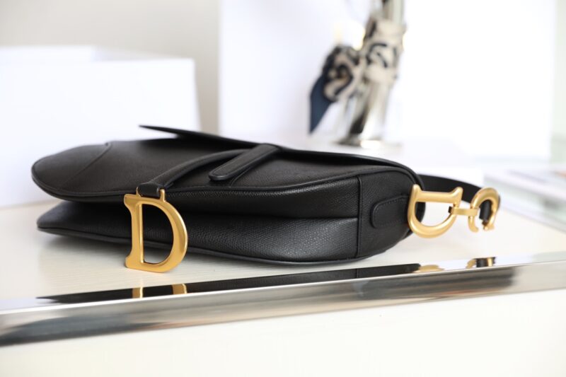 dior saddle bag black 8