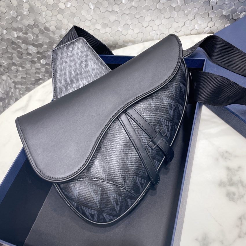 dior saddle bag blue 4