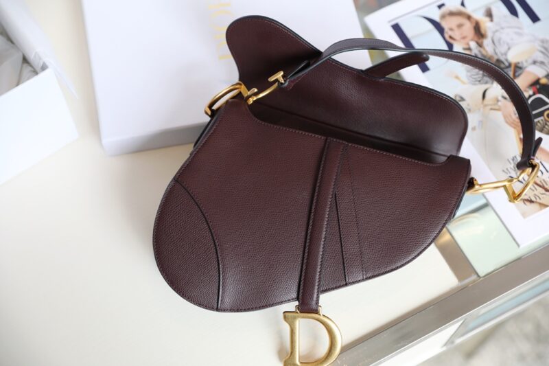 dior saddle bag bordeaux 3