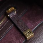 dior saddle bag bordeaux 7