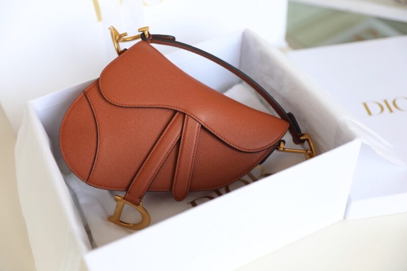 dior saddle bag brown 2