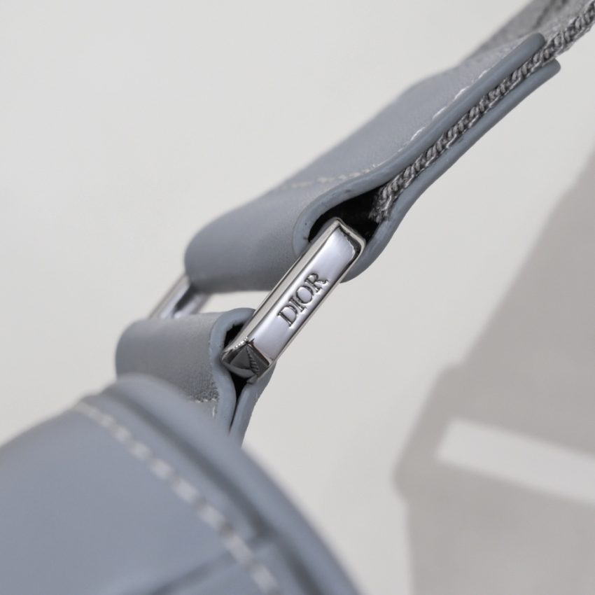 dior saddle bag diamong grey 7
