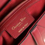 dior saddle bag red 7
