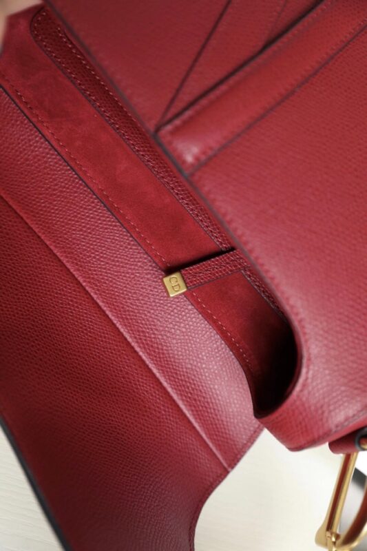 dior saddle bag red 8