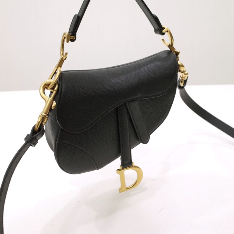 dior saddle bag small black 10