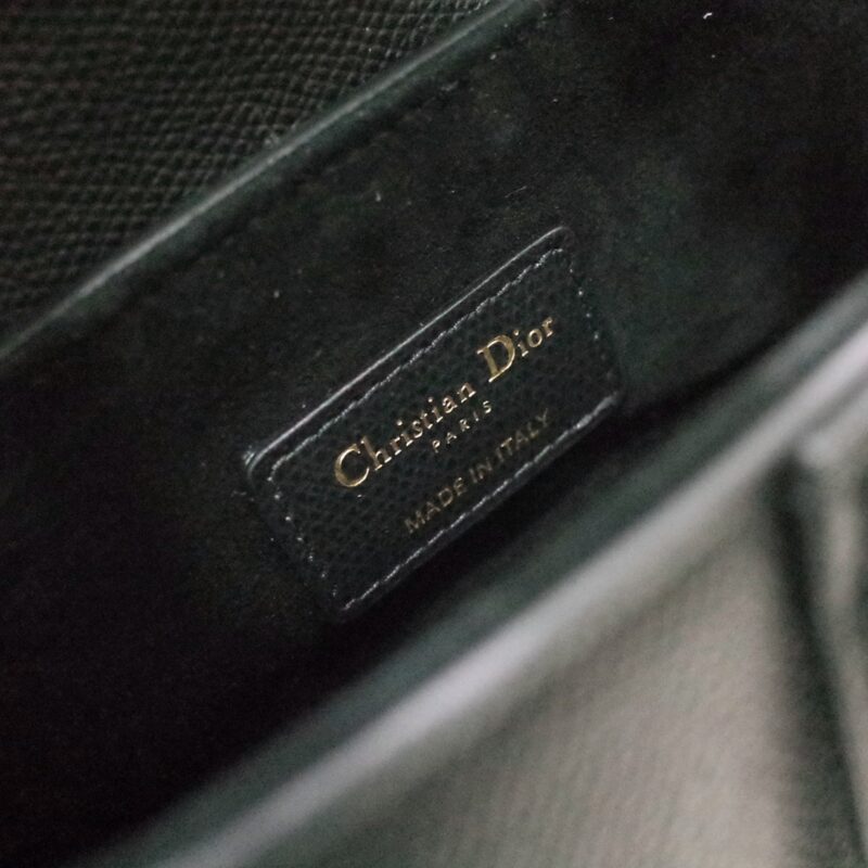 dior saddle bag small black 4
