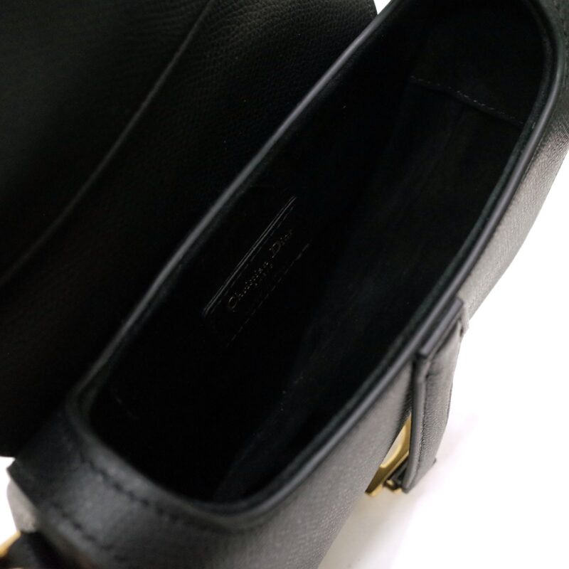dior saddle bag small black 5