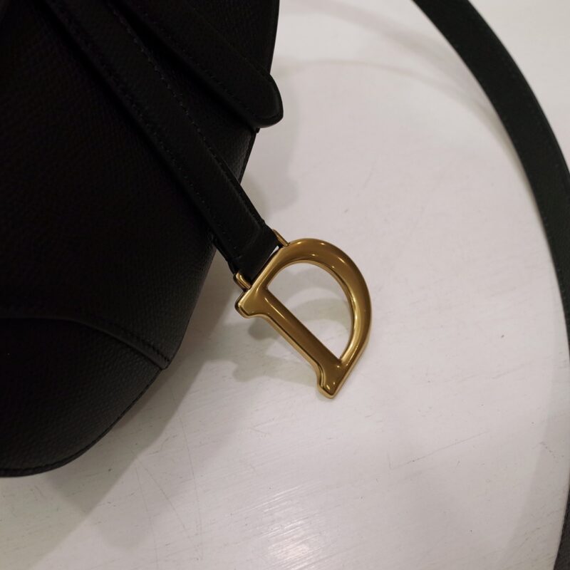 dior saddle bag small black 8