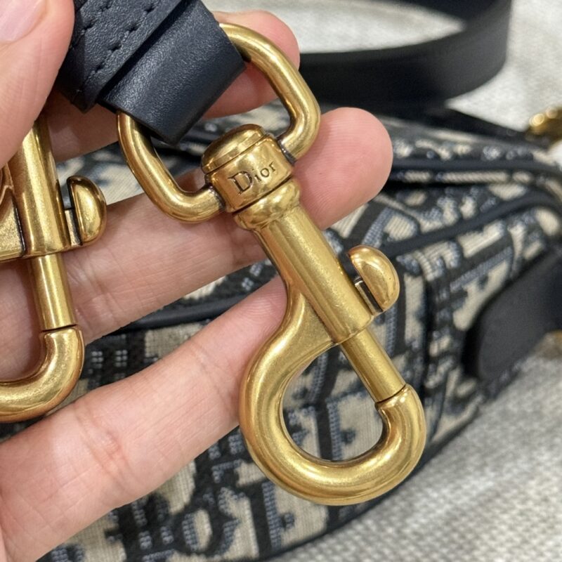 dior saddle bag small cd canvas 2