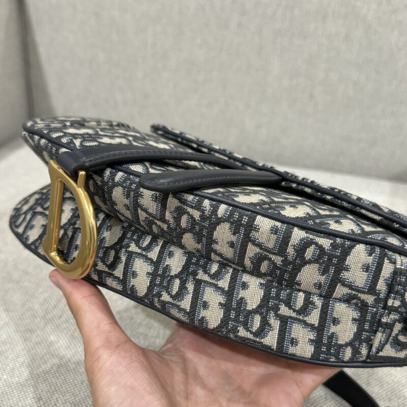 dior saddle bag small cd canvas 7