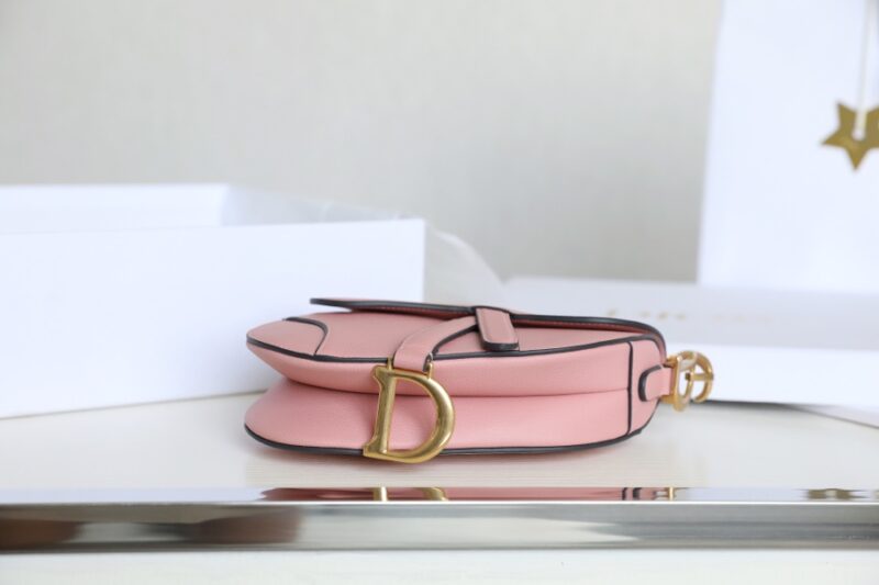 dior saddle bag small pink 3