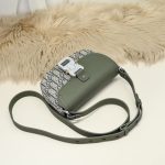 dior saddle messenger bag khaki 5