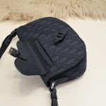 dior saddle messenger black classic 3