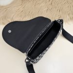dior saddle messenger white classic 5