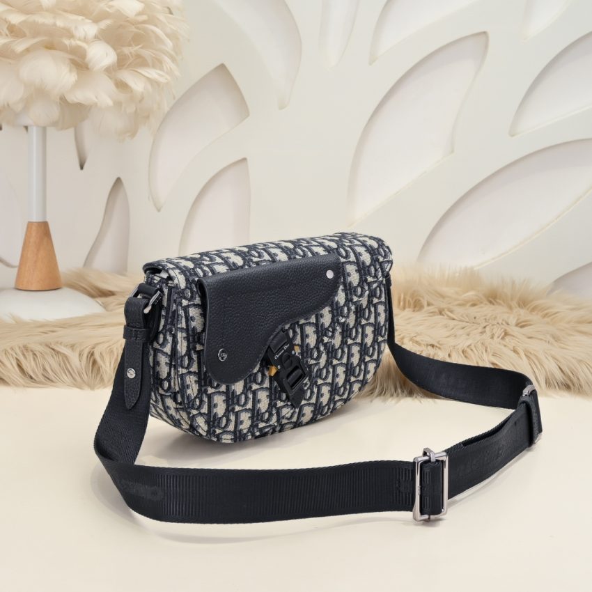 dior saddle messenger white classic 7