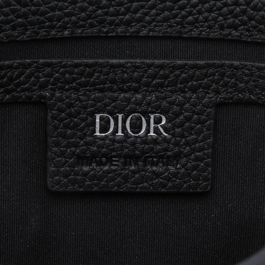 dior saddle shoulder bag black 2
