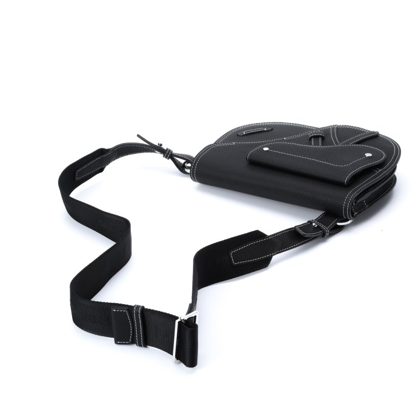 dior saddle shoulder bag black 4