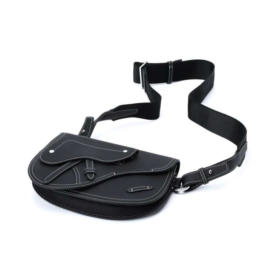 dior saddle shoulder bag black 6