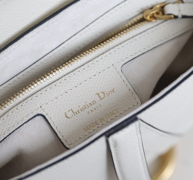 dior saddle white wool 2