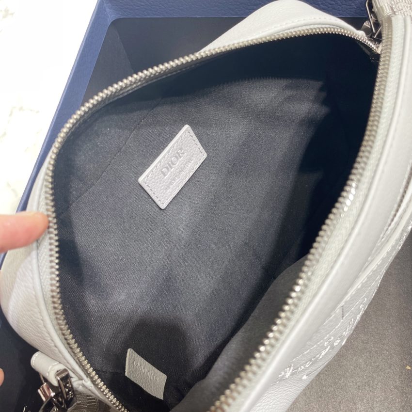 dior safari bag with strap sky blue 3