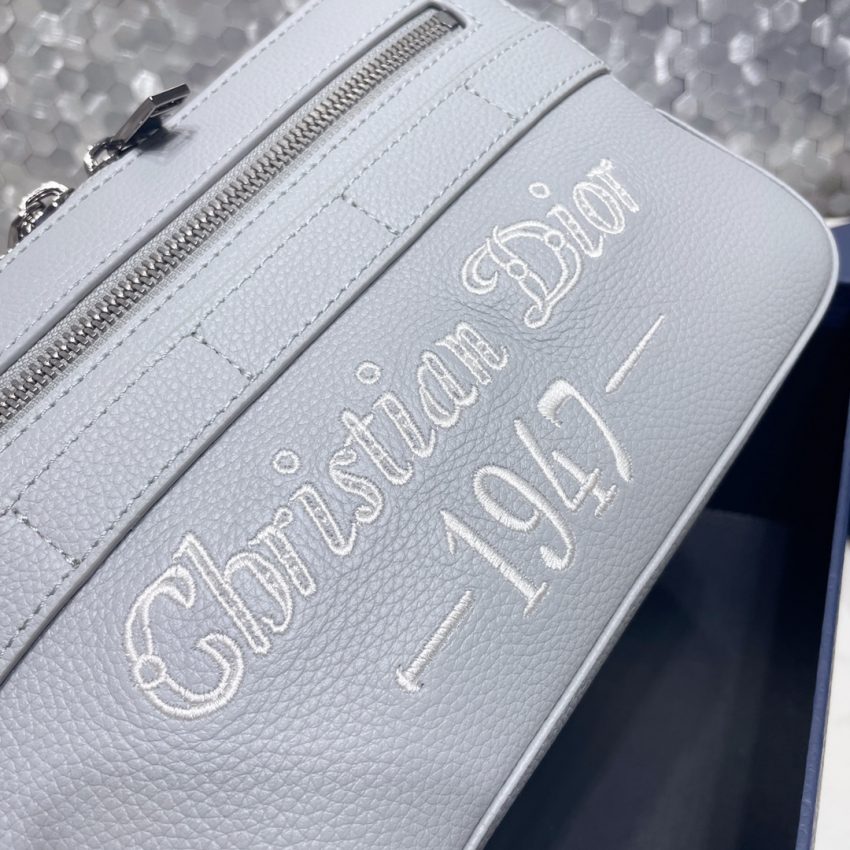 dior safari bag with strap sky blue 7