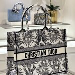 dior tote book blackwhite sun 2