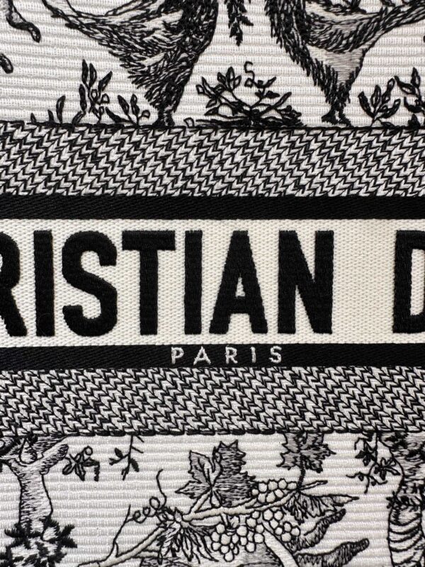 dior tote book blackwhite sun 4