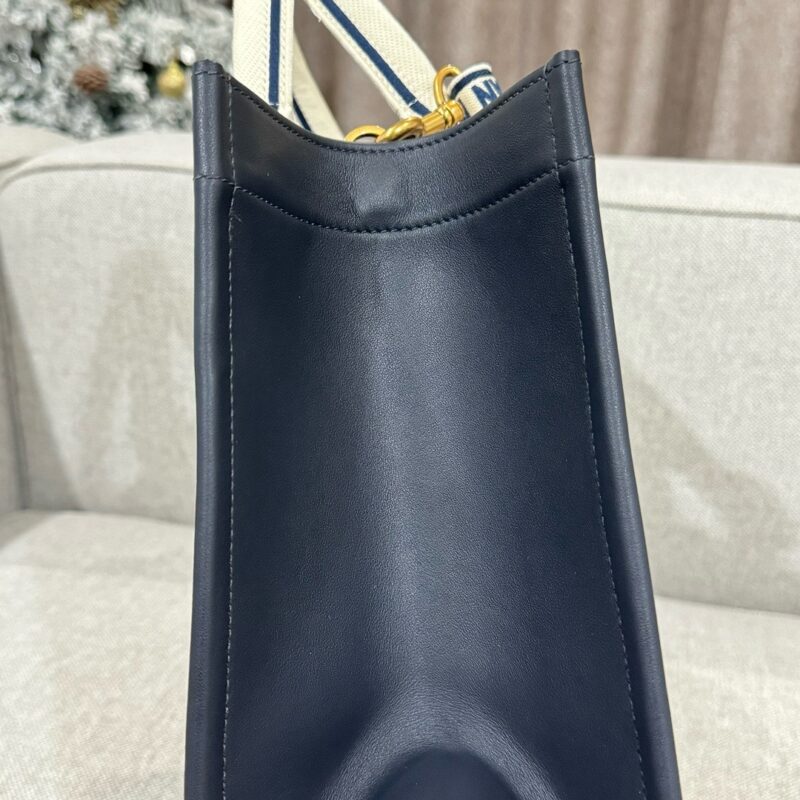 dior tote book blue tiger leather 2