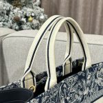 dior tote book blue tiger leather 7