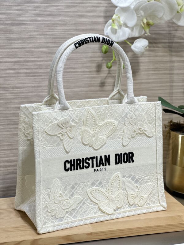 dior tote book butterfly 4