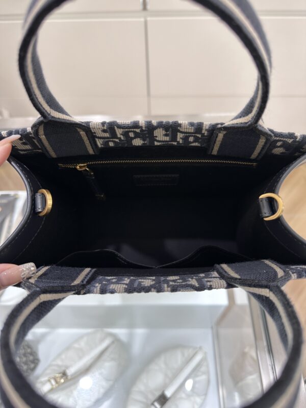 dior tote book cd canvasleather 7