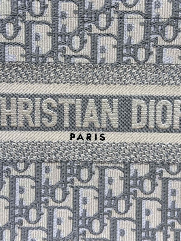 dior tote book cd grey 5