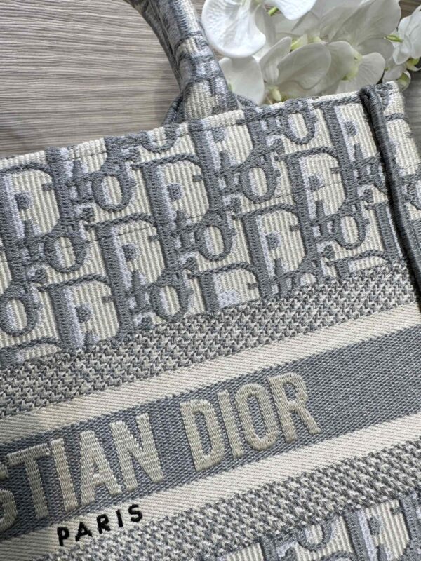 dior tote book cd grey 6