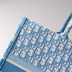dior tote book cd light blue 5