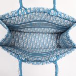 dior tote book cd light blue 7