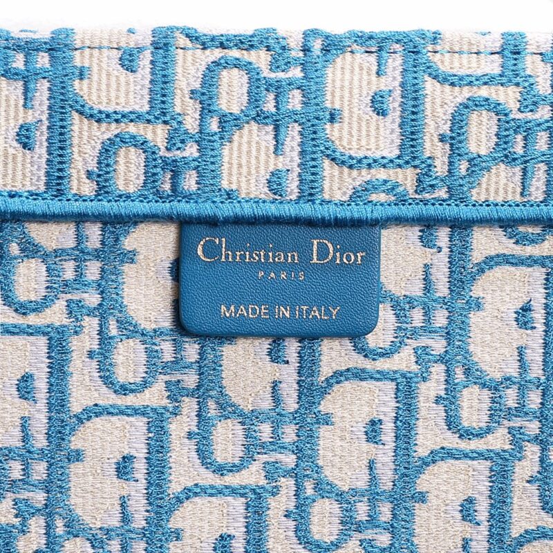 dior tote book cd light blue 8