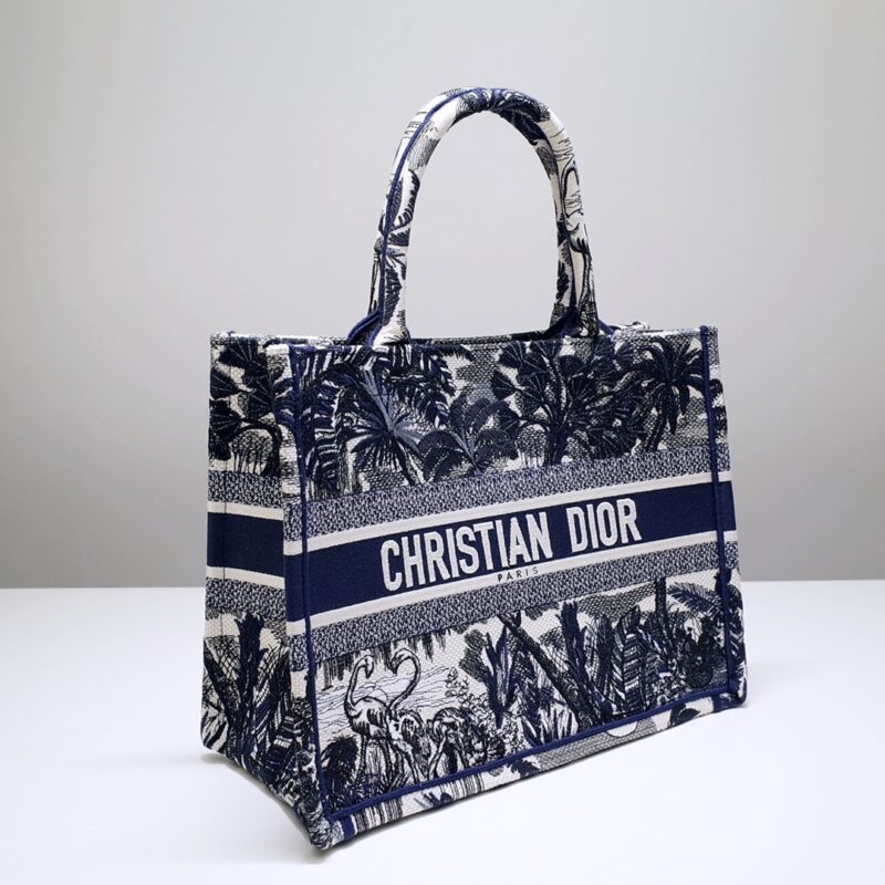 dior tote book coconut tree 5