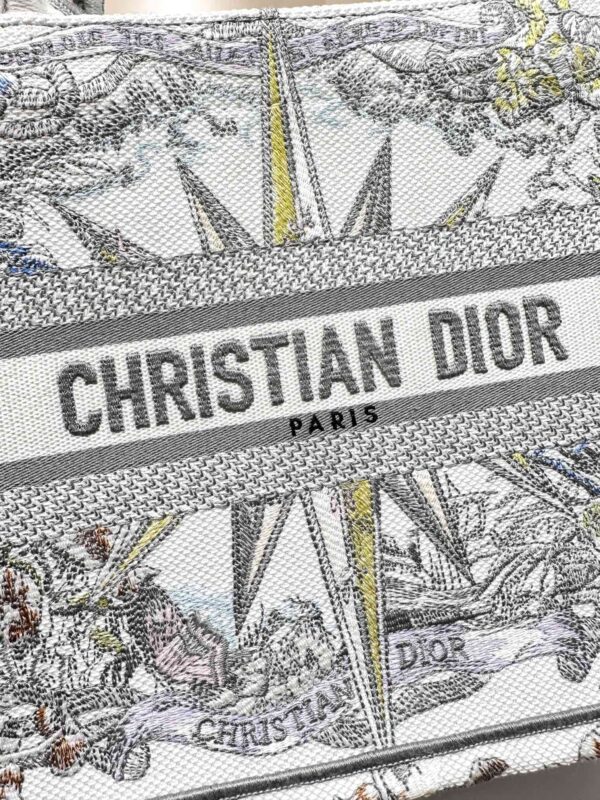 dior tote book grey lucky star 2