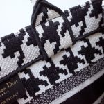 dior tote book houndstooth 6
