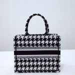 dior tote book houndstooth 8