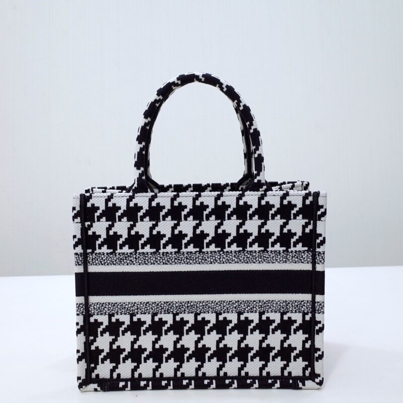 dior tote book houndstooth 8