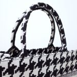 dior tote book houndstooth 9