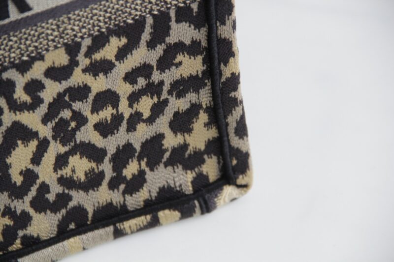 dior tote book leopard print 7